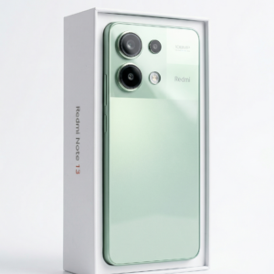 هاتف شاومي ريدمي نوت 13 - Xiaomi Redmi Note 13 (نسخة 256 جيجابايت / 8 جيجابايت رام) - كاميرا 108 ميجابكسل لون أخضر نعناعي